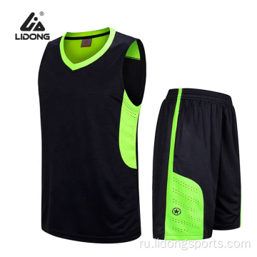 Оптовая сублимация удобная баскетбольная одежда униформа